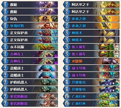 2024炉石传说狂野牧师t0卡组排行榜,炉石狂野最新卡组排行