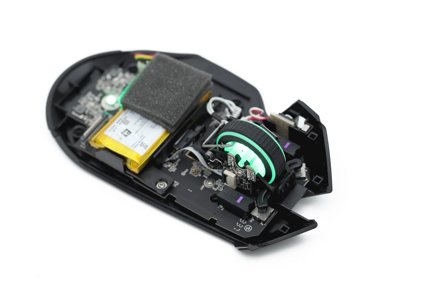 雷蛇巴塞利斯蛇终极版鼠标防滑贴,雷蛇巴塞利斯蛇v3鼠标拆解