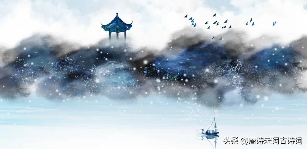 初冬下雪诗意,诗意雪天