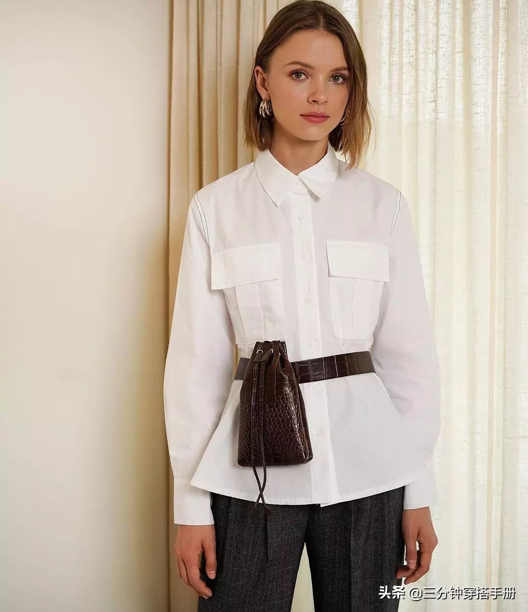 适合短发的早春穿搭,今年短发流行什么穿搭