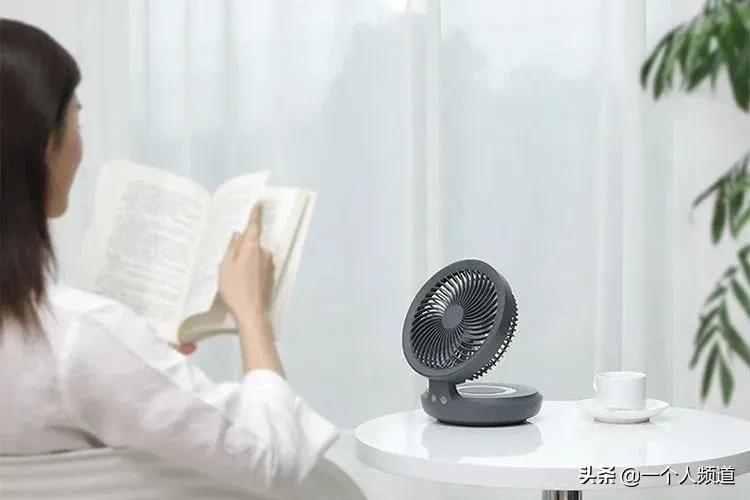 家用空气循环风立体扇,风扇家用卧室超静音空气循环扇