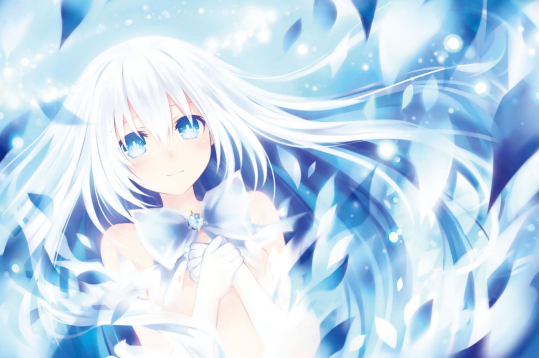 面瘫不经意的笑容特别好看，动漫中那些面瘫美少女