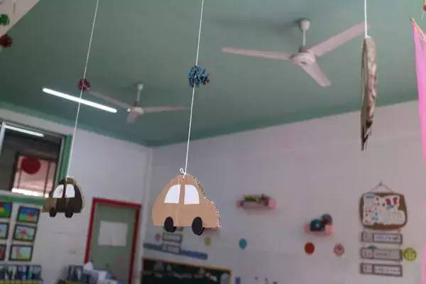 森系纸板幼儿园环创主题墙,幼儿园环创纸板创意