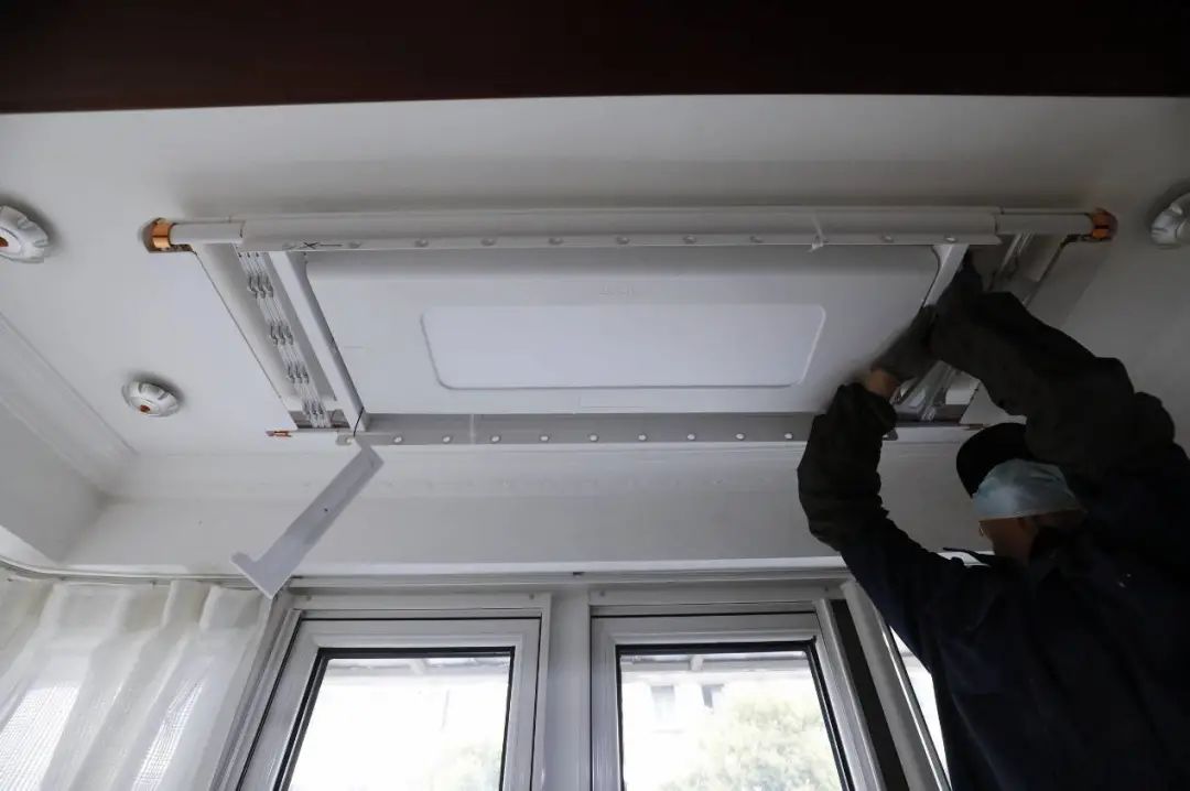 邦先生s31隐形晾衣架安装,邦先生m31晾衣架