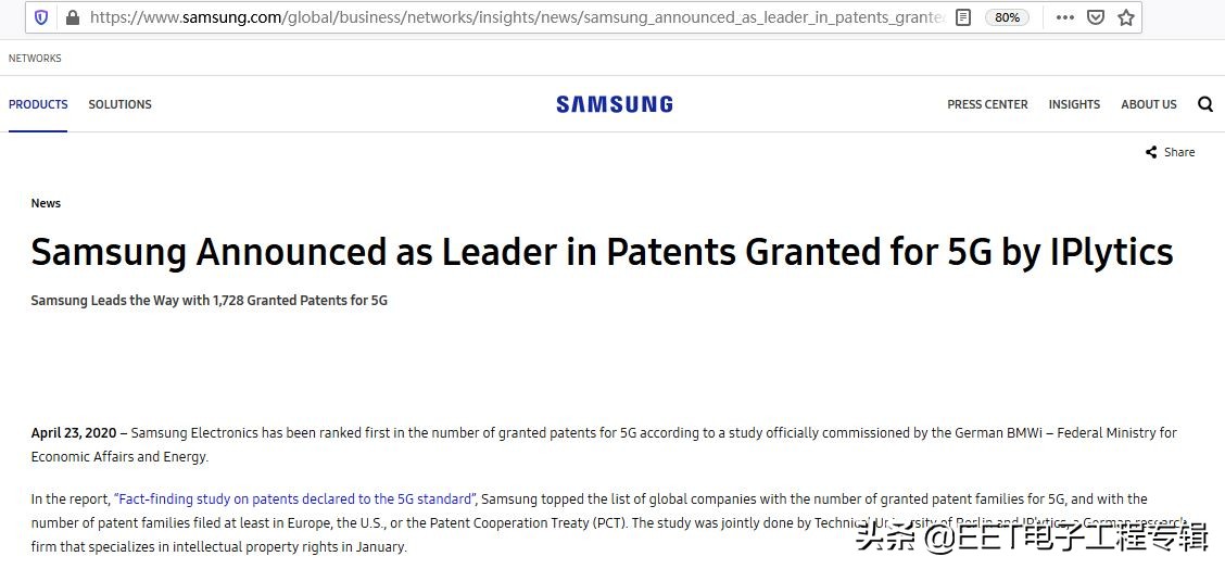 华为和三星谁的5g必要专利多,三星和华为5g专利谁多