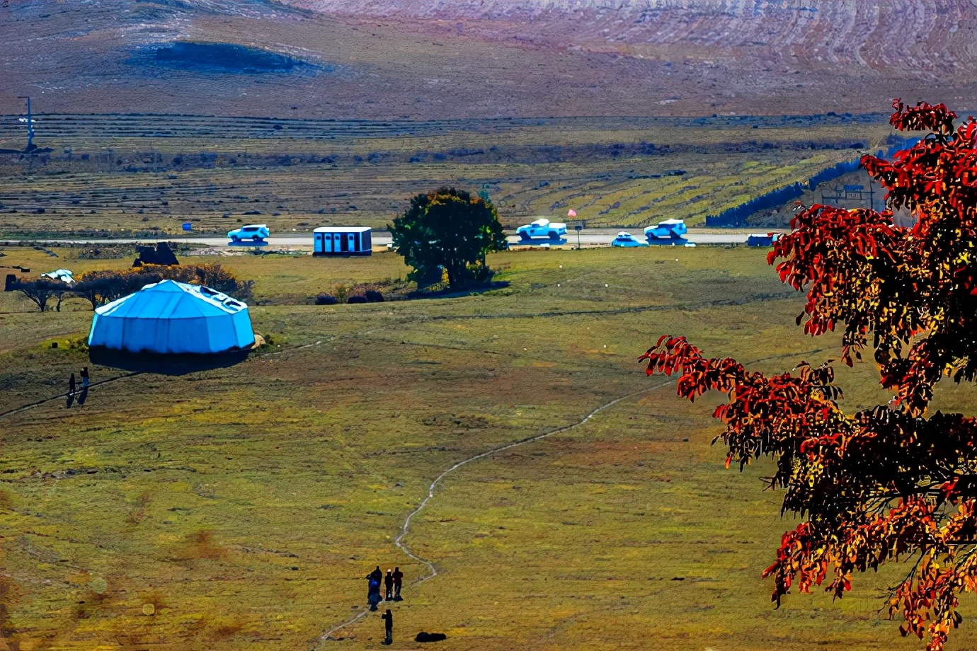 行摄美景,行摄塞外美景