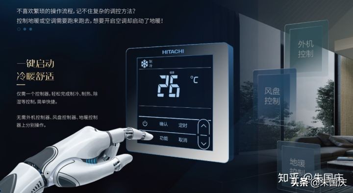 日立一拖6中央空调全包报价2020,日立变频3p中央空调机型