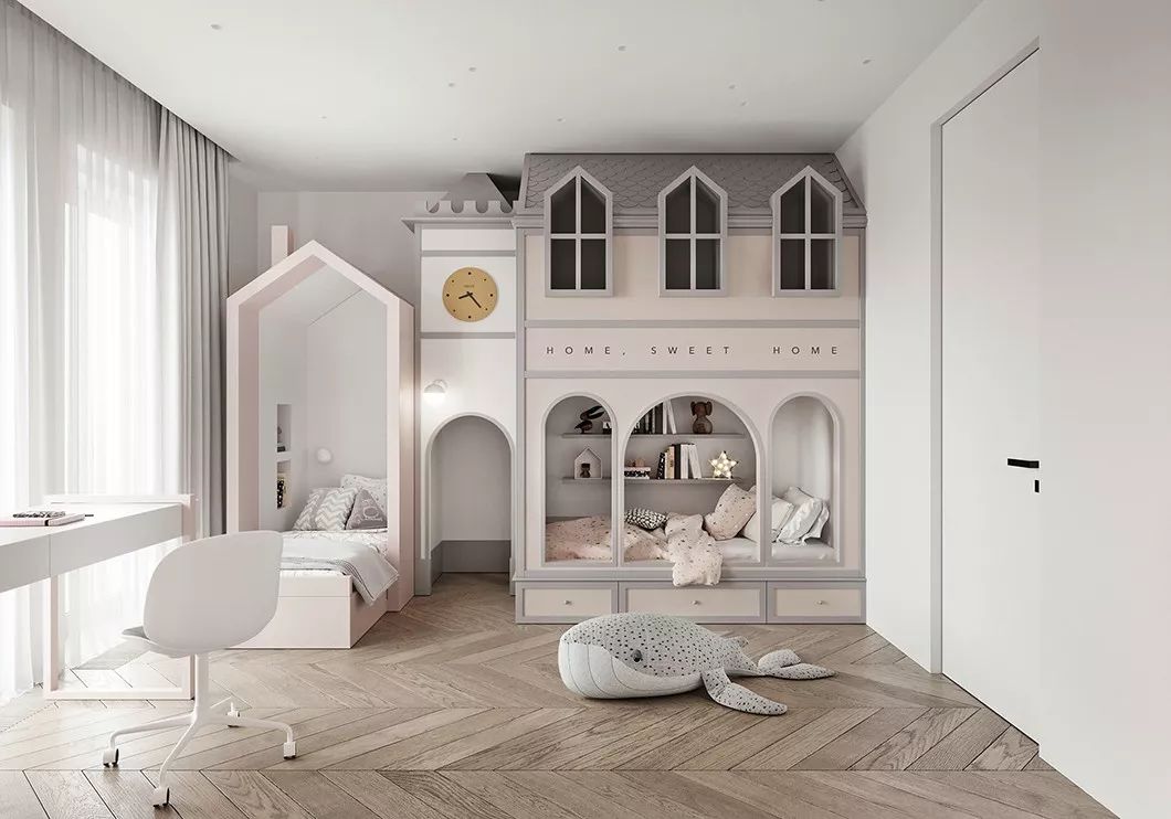 简约舒适高级质感住宅,高级灰现代简约住宅