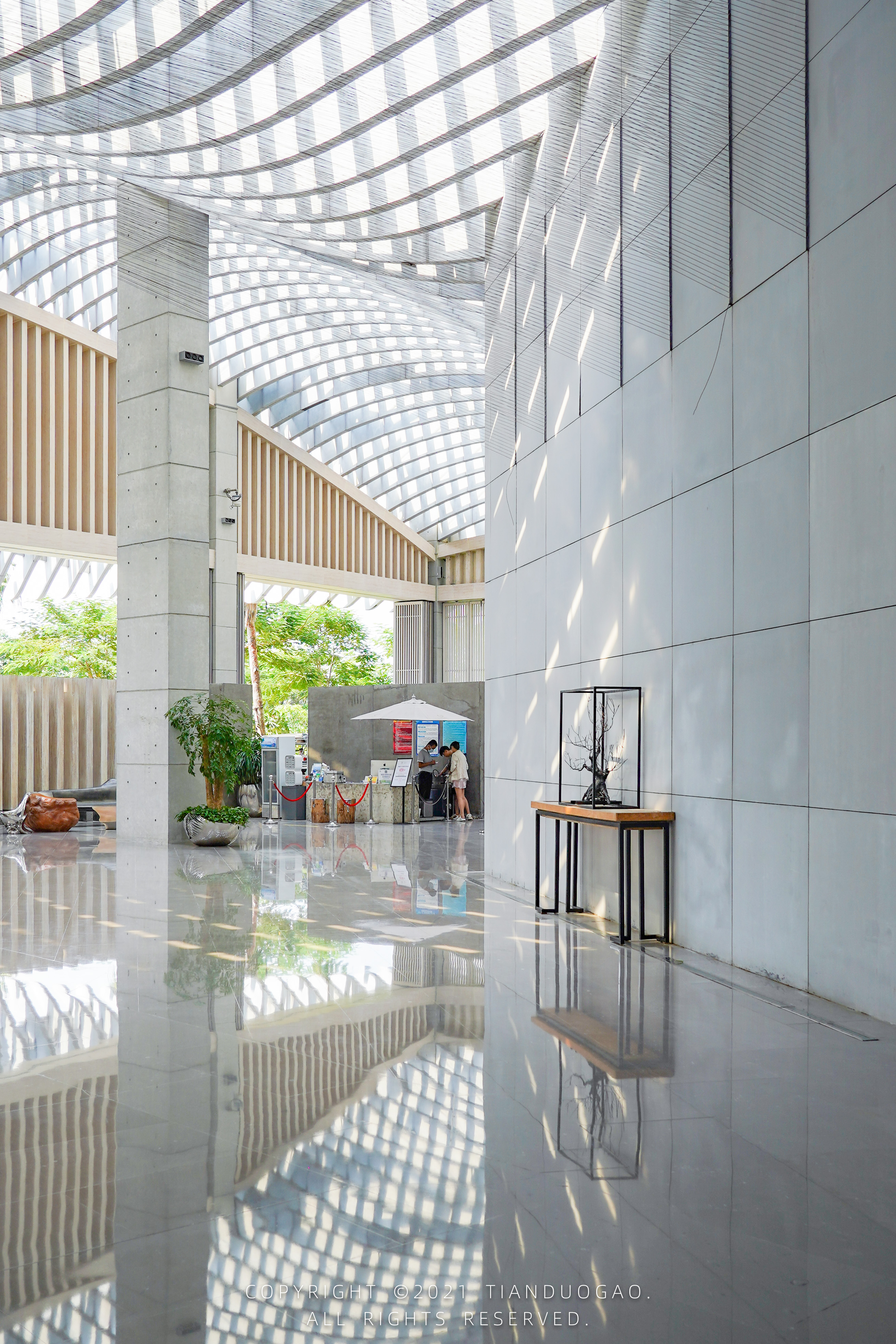 家有晴宝去三亚旅行住七星酒店,三亚大树七星酒店