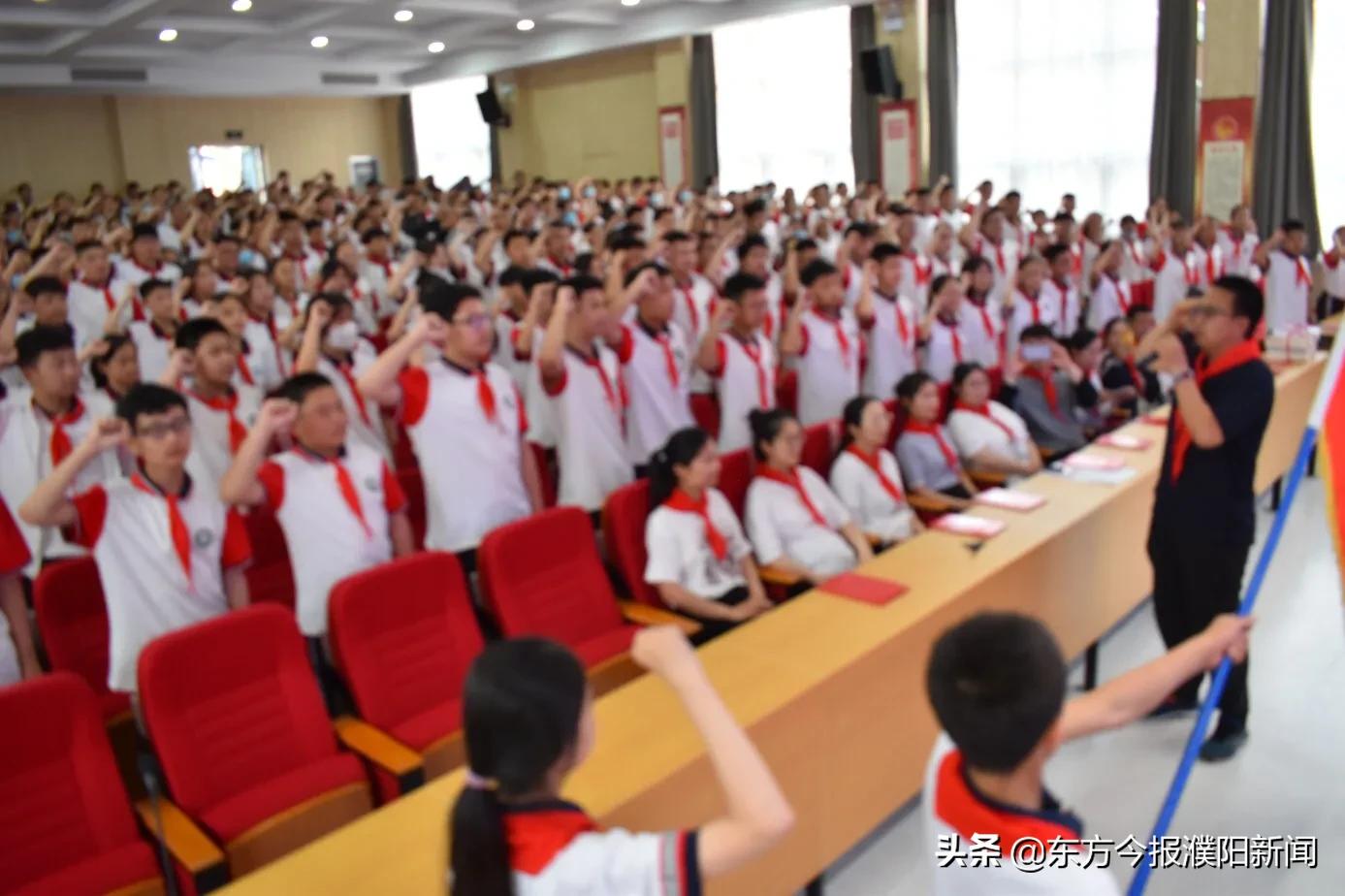 濮阳县一中表彰大会,濮阳市油田十九中六一儿童节