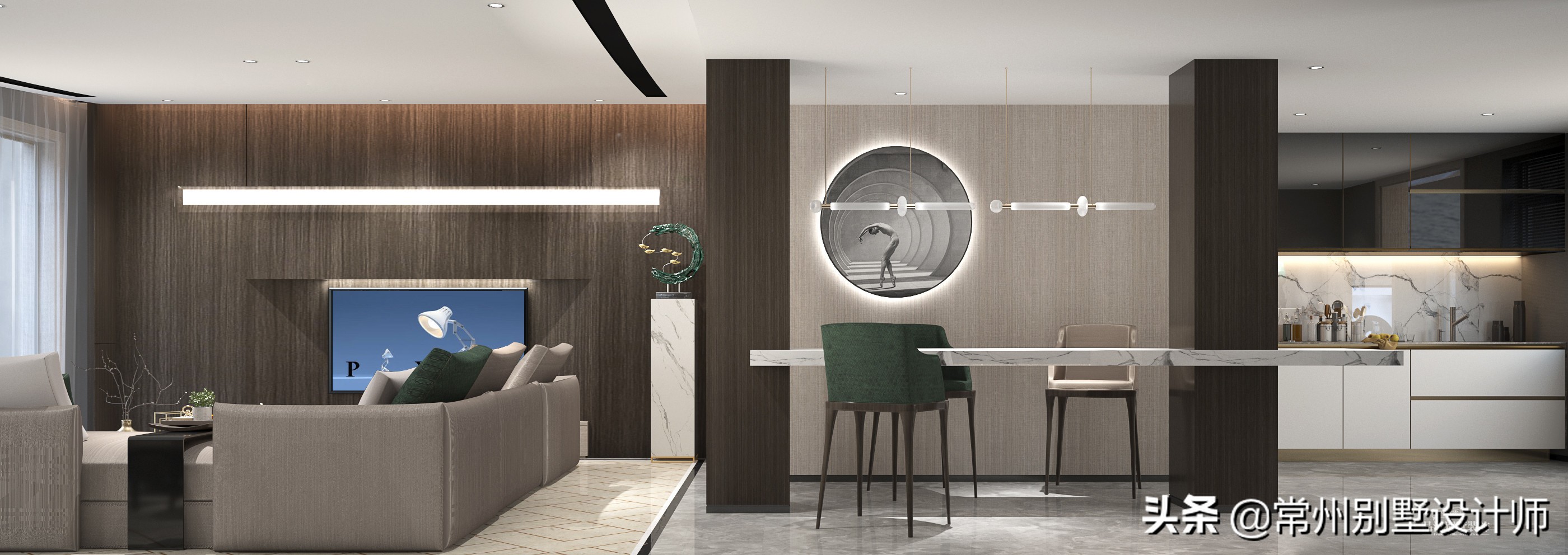 常州别墅设计装修风格效果图,常州别墅装修高级感