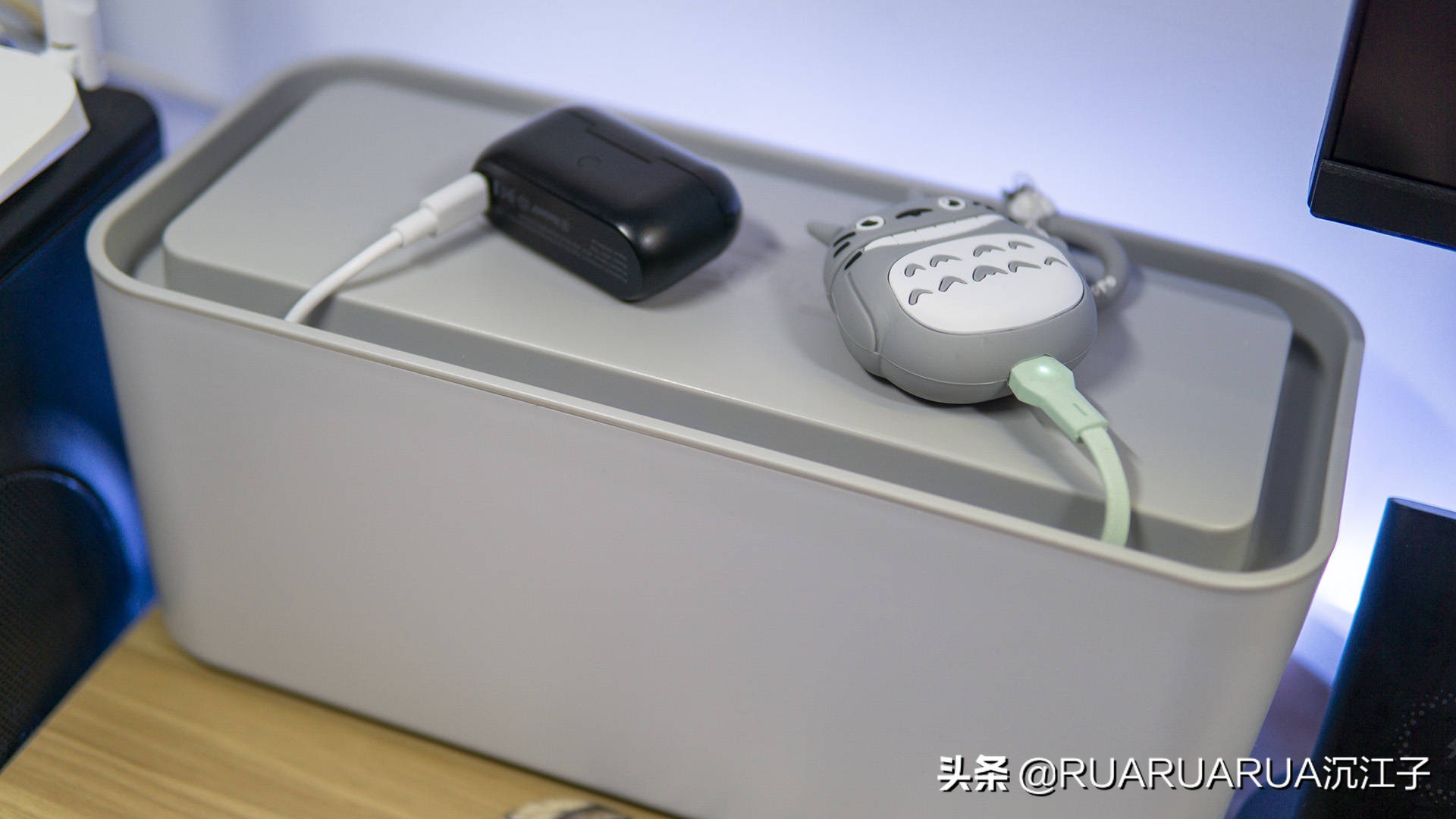 桌面排插线材收纳,orico收纳盒怎么插