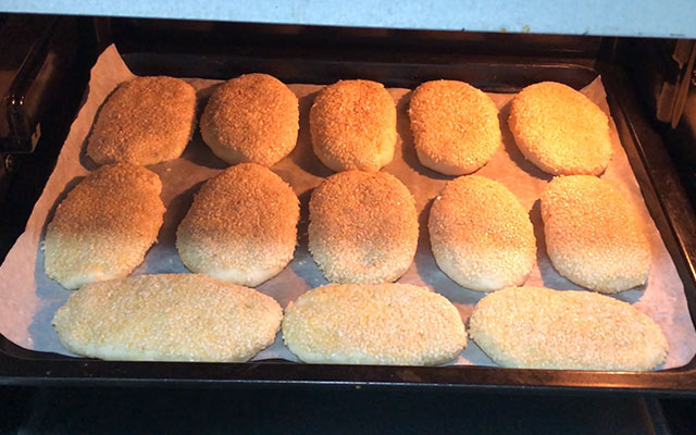 鸡内金酥香烧饼做法,高级面点师做正宗烧饼视频