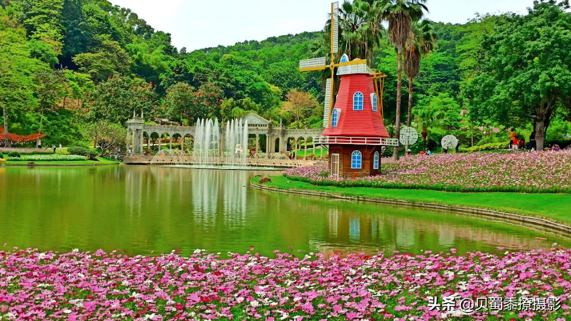 云台花园式公园,花城明珠