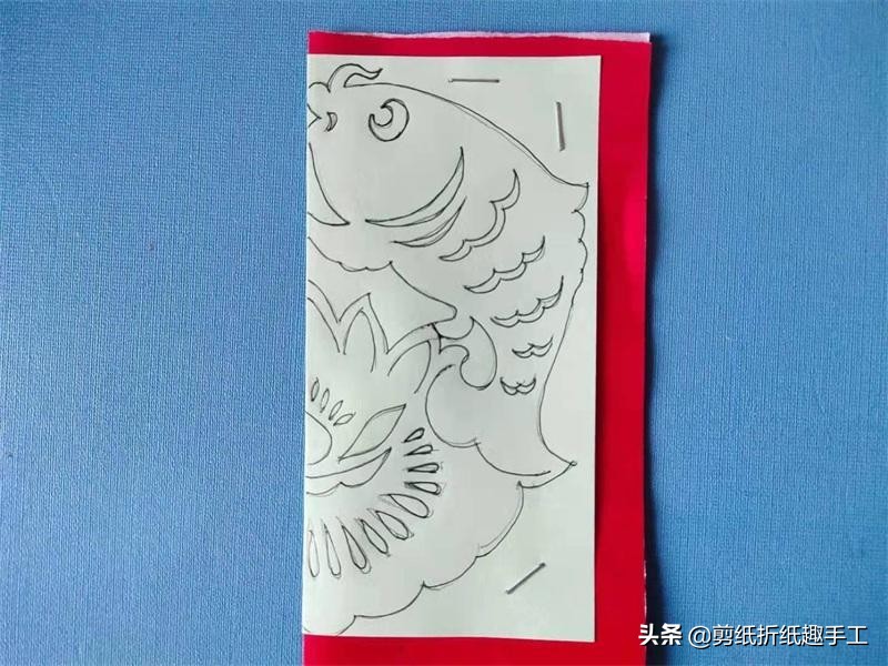 迎新年庆元旦窗花剪纸,迎新春年年如意庆佳节事事顺心