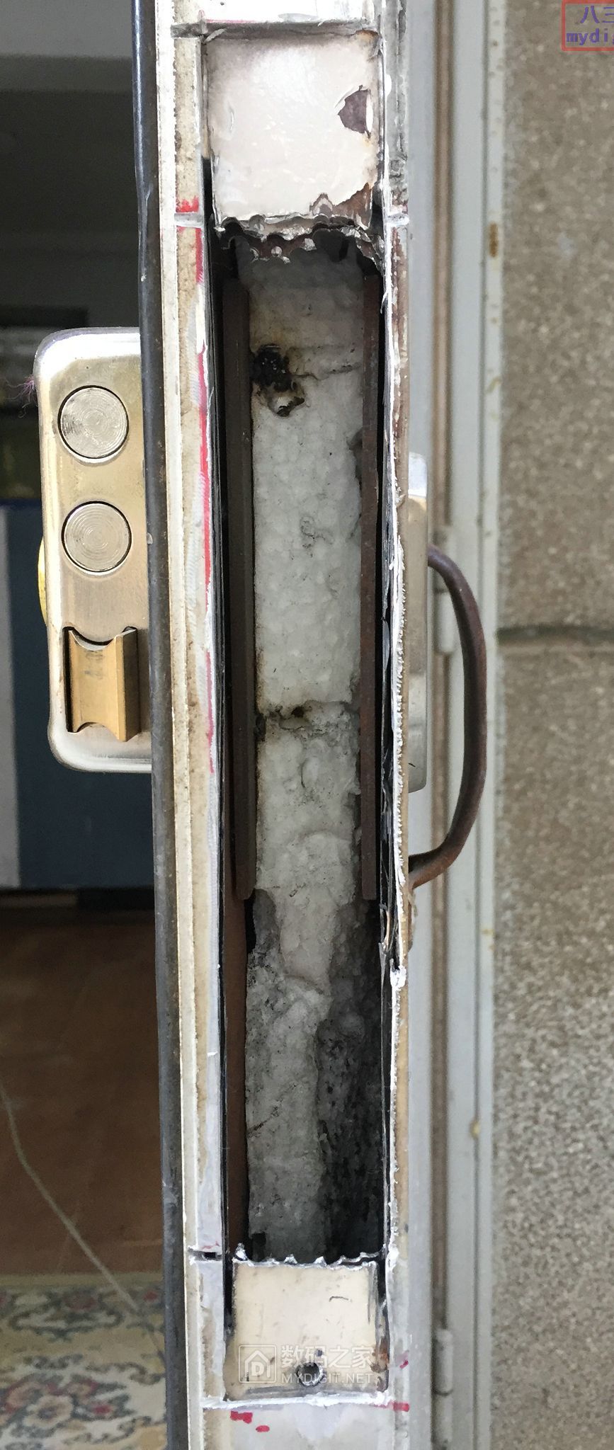 老式防盗门如何安装指纹锁,老防盗门指纹锁安装教程