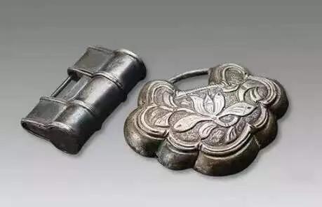 长命锁图片大全古代,古人颈饰长命锁