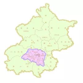 地图上北京的位置怎么看,北京城布局图高清大图