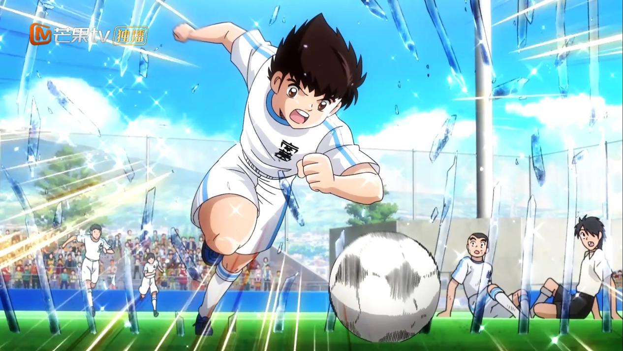 足球小将影响了一代人,足球小将动漫片段巴西和日本比赛