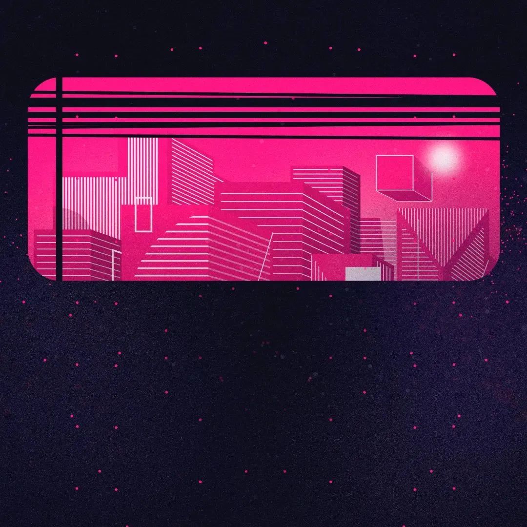 画面冲击感强烈的插画,这种手绘插画是用什么笔画的