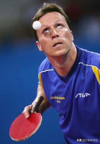 瓦尔德内尔学刘国梁发球,瓦尔德内尔发球握拍教学