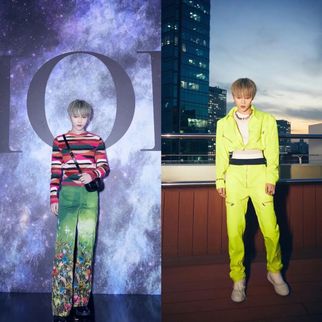 dior杨颖星空裙,dior星空大秀