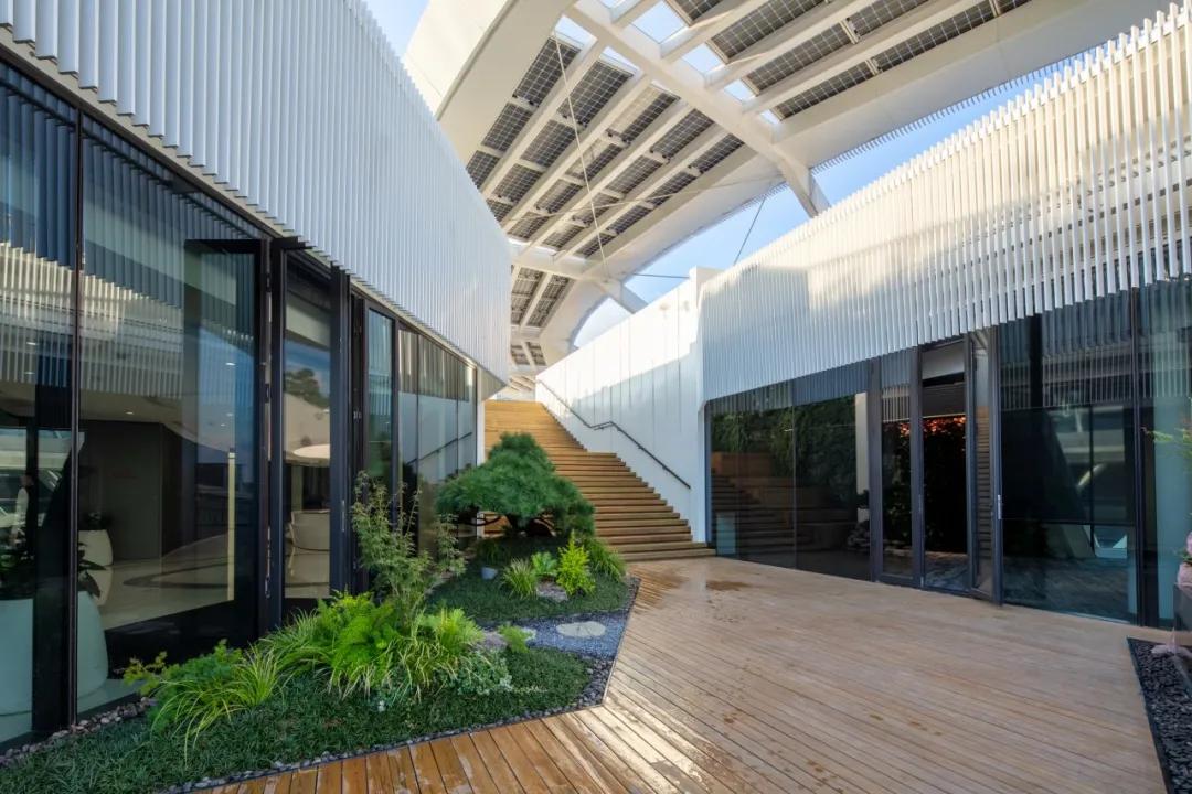 太平鸟时尚中心景观设计,自由的鸟巢