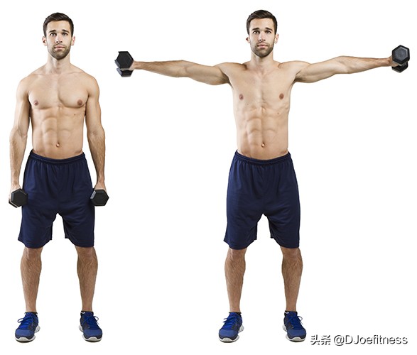 没有科技的健身达人,健美肩部肌肉