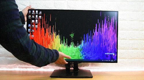 屏幕细腻的显示器,优派vp27804k显示器怎样