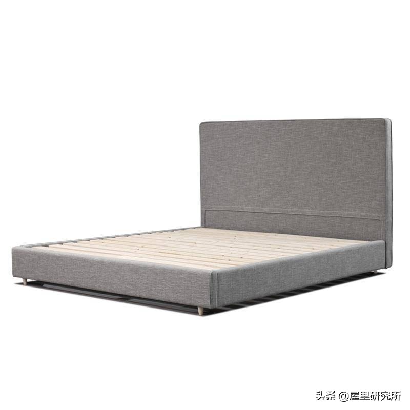 布艺床款式推荐,简单实用布艺床