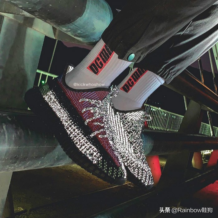 yeezy黑红满天星,yeezy黑色满天星升级版