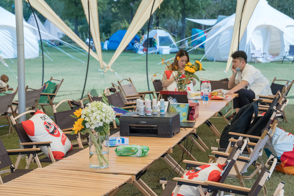 不一样的中秋回忆，来长兴岛郊野公园体验露营趴