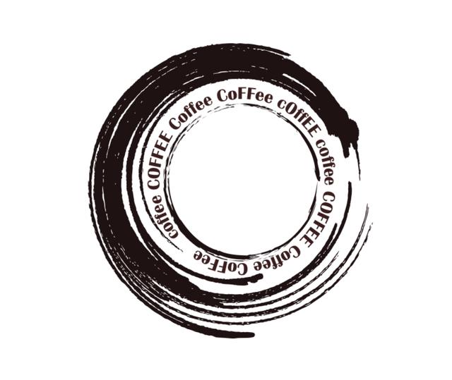 咖啡店logo墙设计,小镇咖啡店设计logo