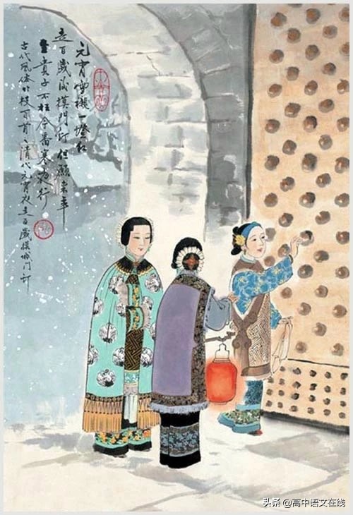 100张风俗图，100首诗词，太美了