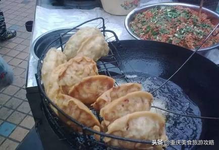 重庆特色美食锅仔糕,重庆街边小吃豌豆糕