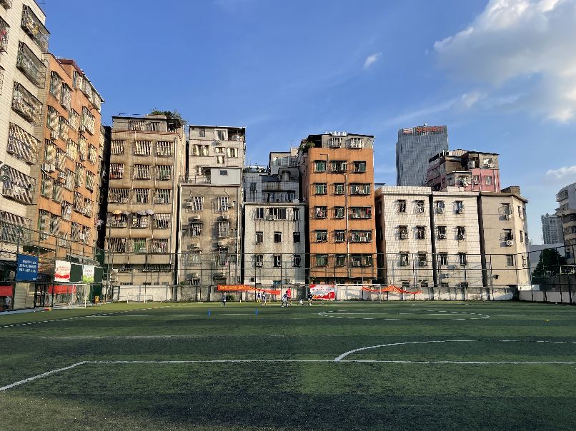 城中村足球,广州城中村足球场
