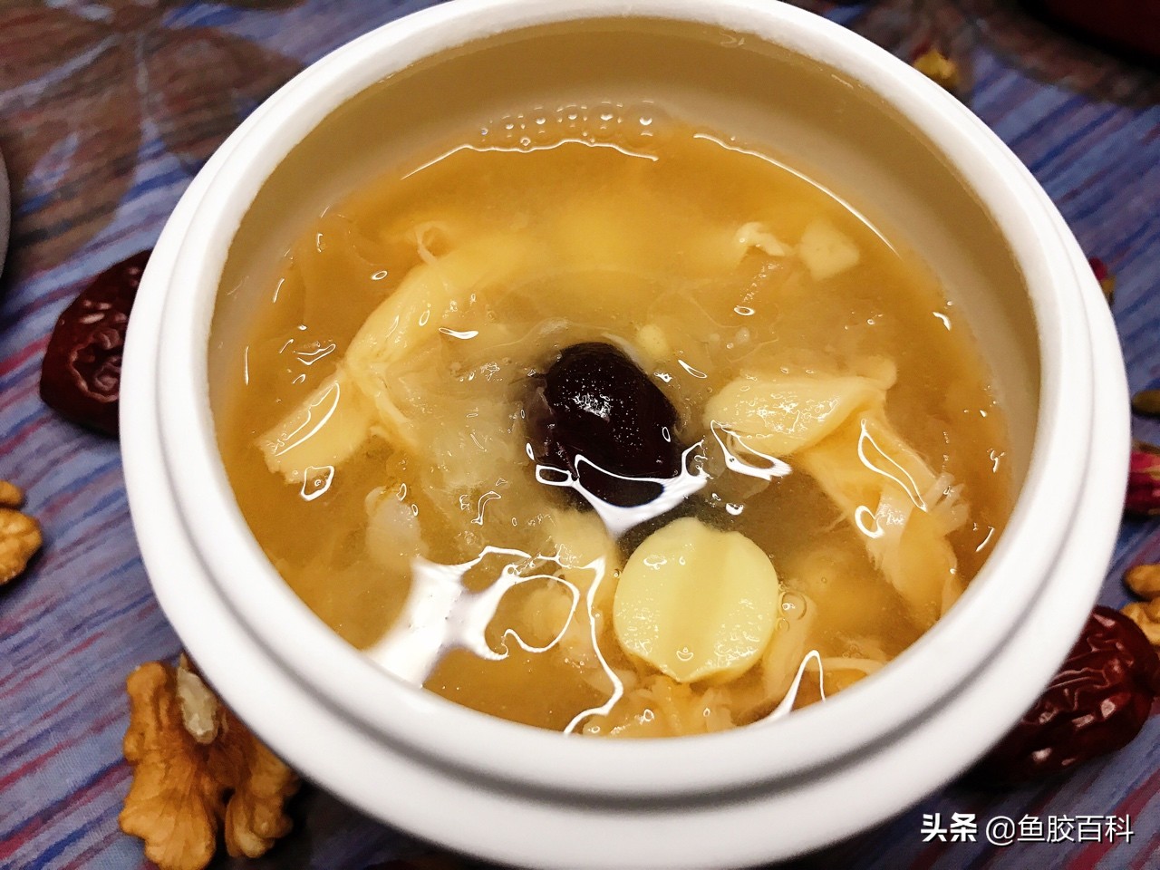 鱼胶煲汤的最佳配方,吃鱼胶宝宝