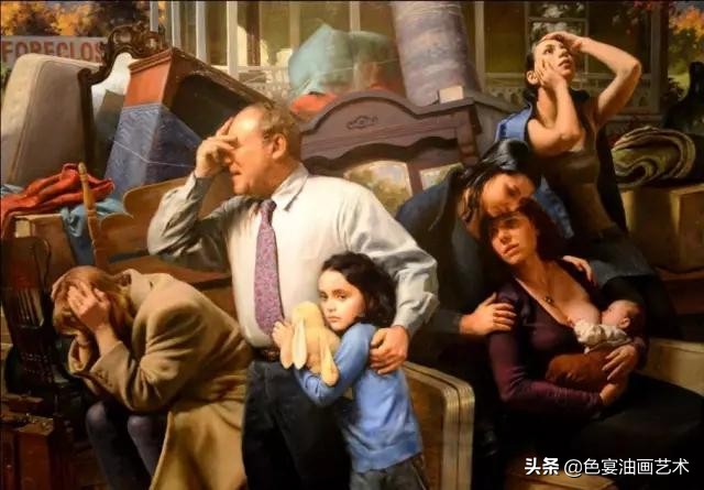 美国女画家风景油画欣赏,美国风景油画高清大图