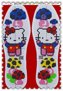 绣花鞋垫欣赏,绣花鞋垫大全完整版