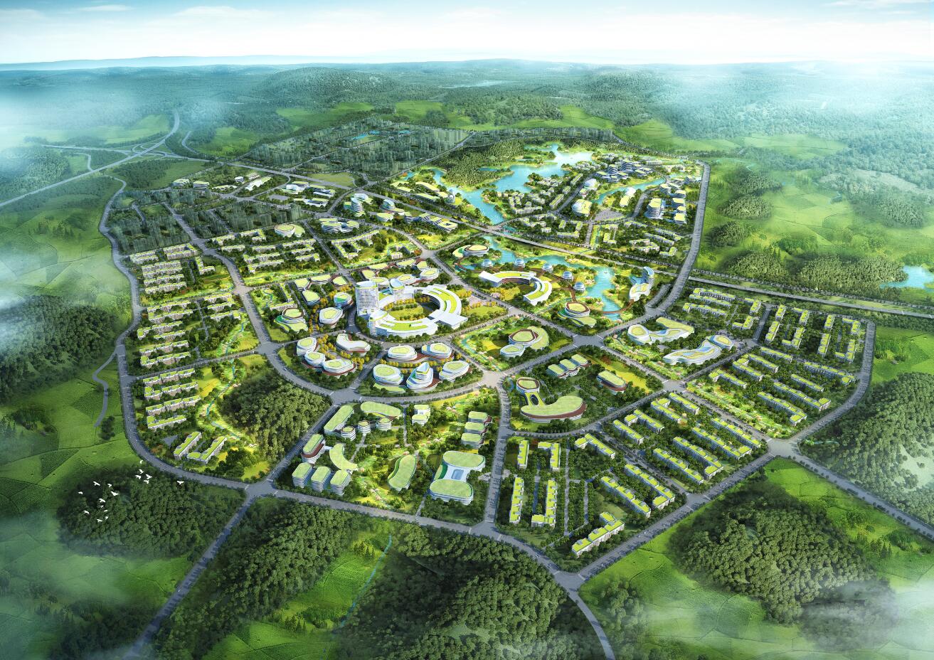 浩丰作品丨打造重庆璧山区大路大健康产业示范区