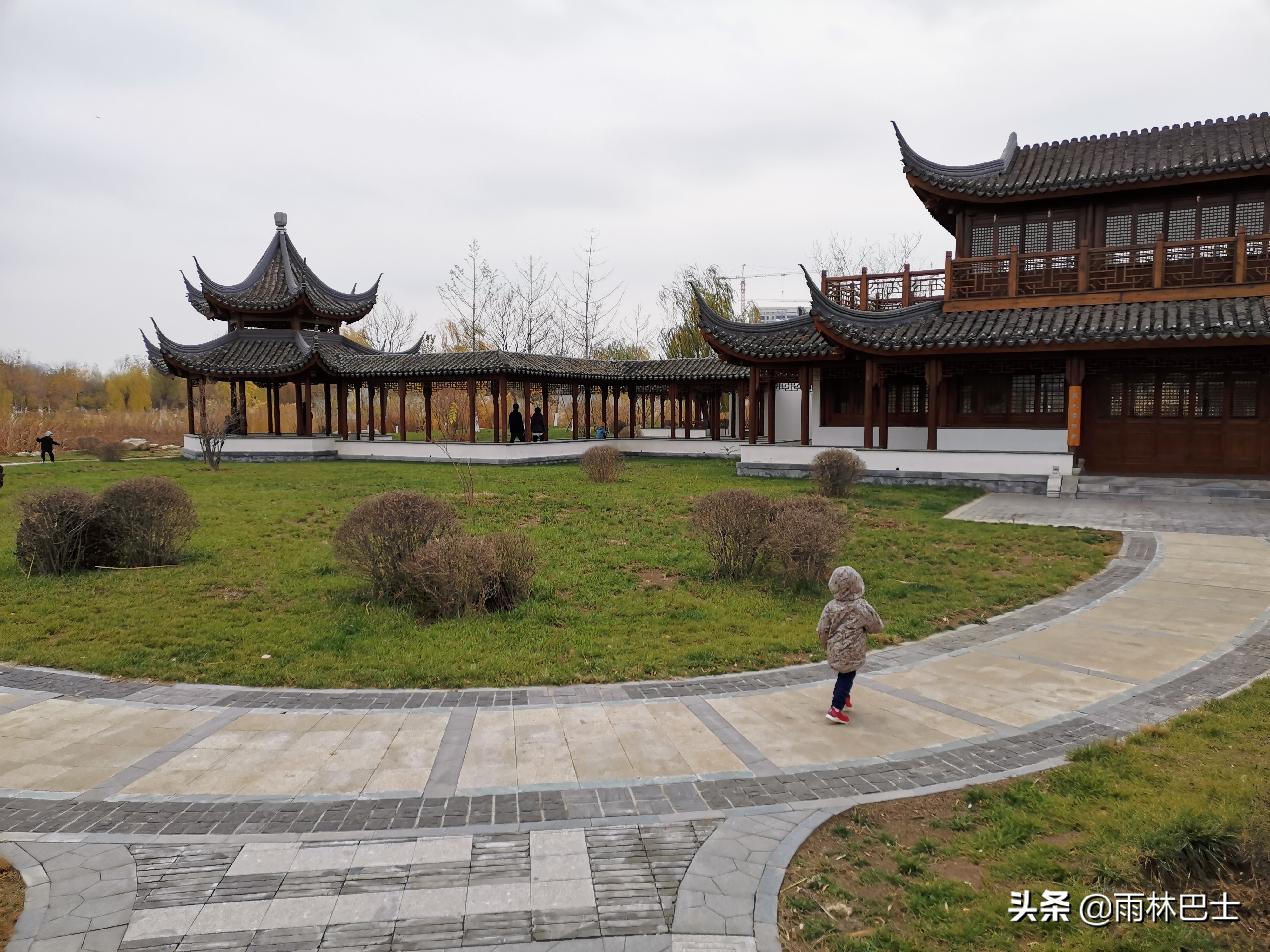 水西公园游览示意图,黔西县水西公园