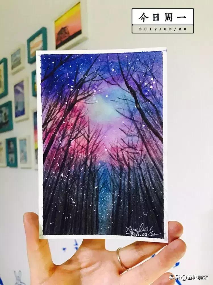 水彩入门工具推荐,零基础自学水彩入门