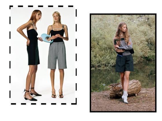 百慕大短裤搭配的两个新趋势,百慕大短裤搭配小个子