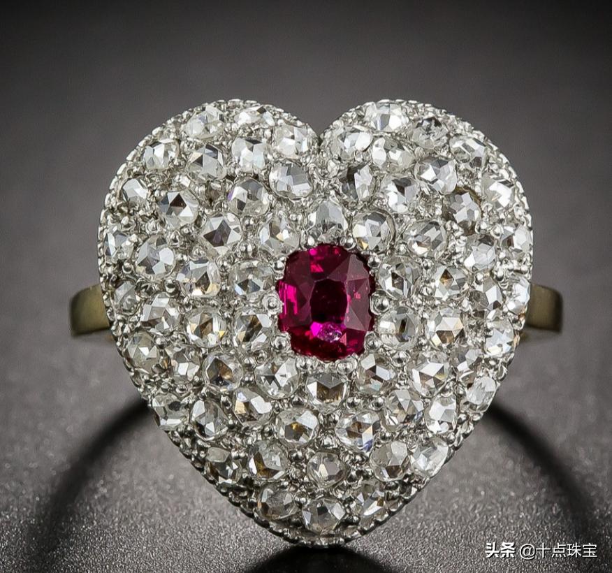 心形古董,心形经典珠宝款式