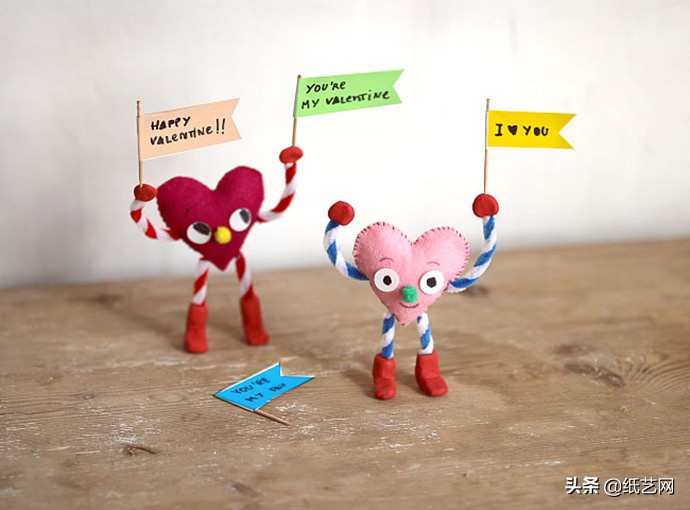 扭扭棒diy小物件表白,手工diy简单小饰品表白