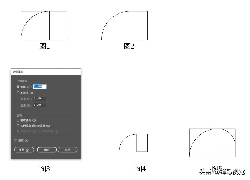 黄金分割线的画法和使用方法ps,黄金分割线的画法画花瓶