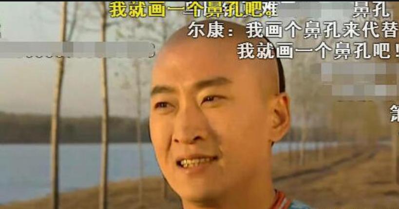 永琪：我是一个五字；尔康：我就一个鼻孔，这些弹幕是有毒吗？