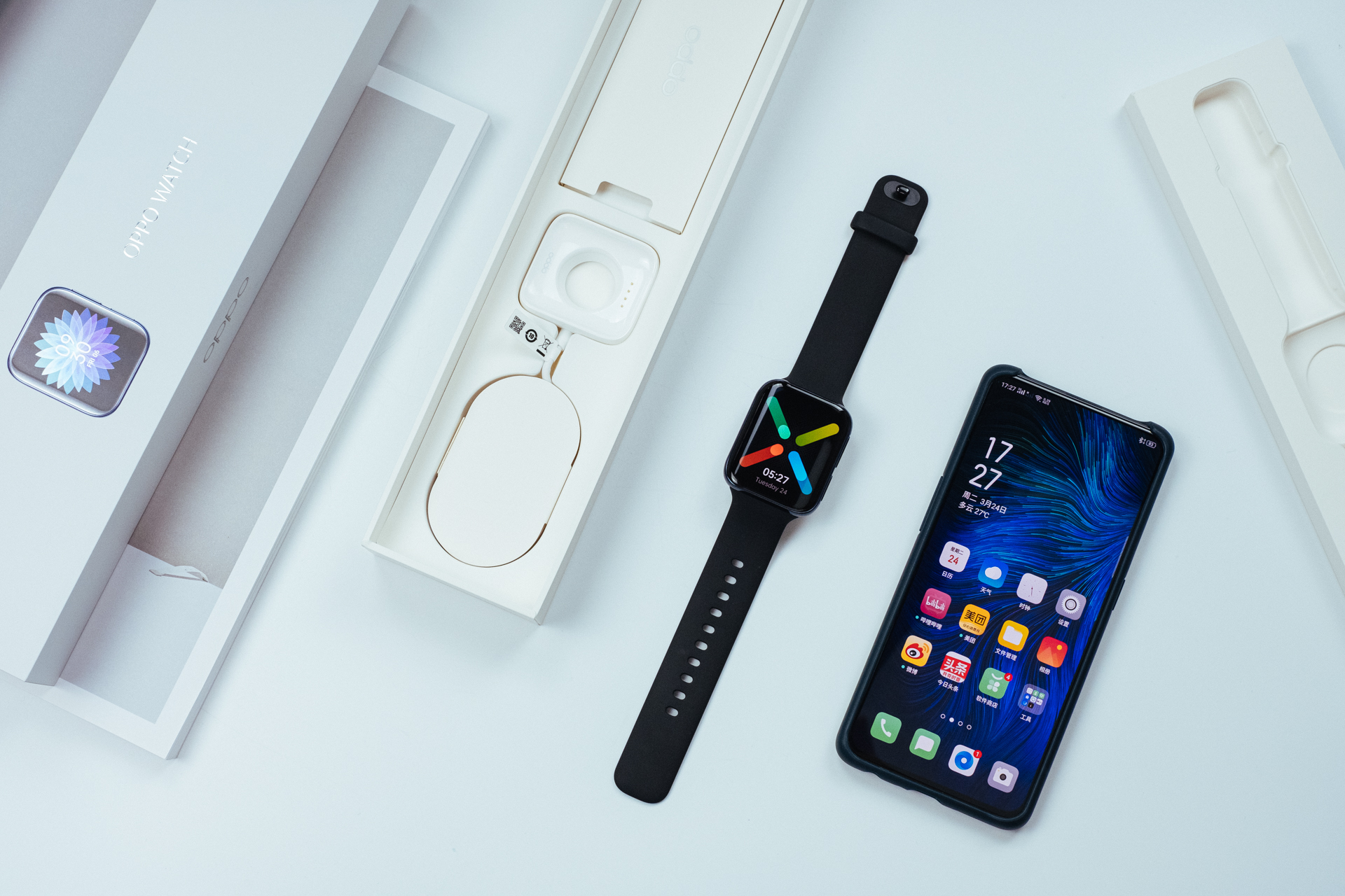 完善智能生态oppowatch体验,oppowatch上手体验美得不可方物