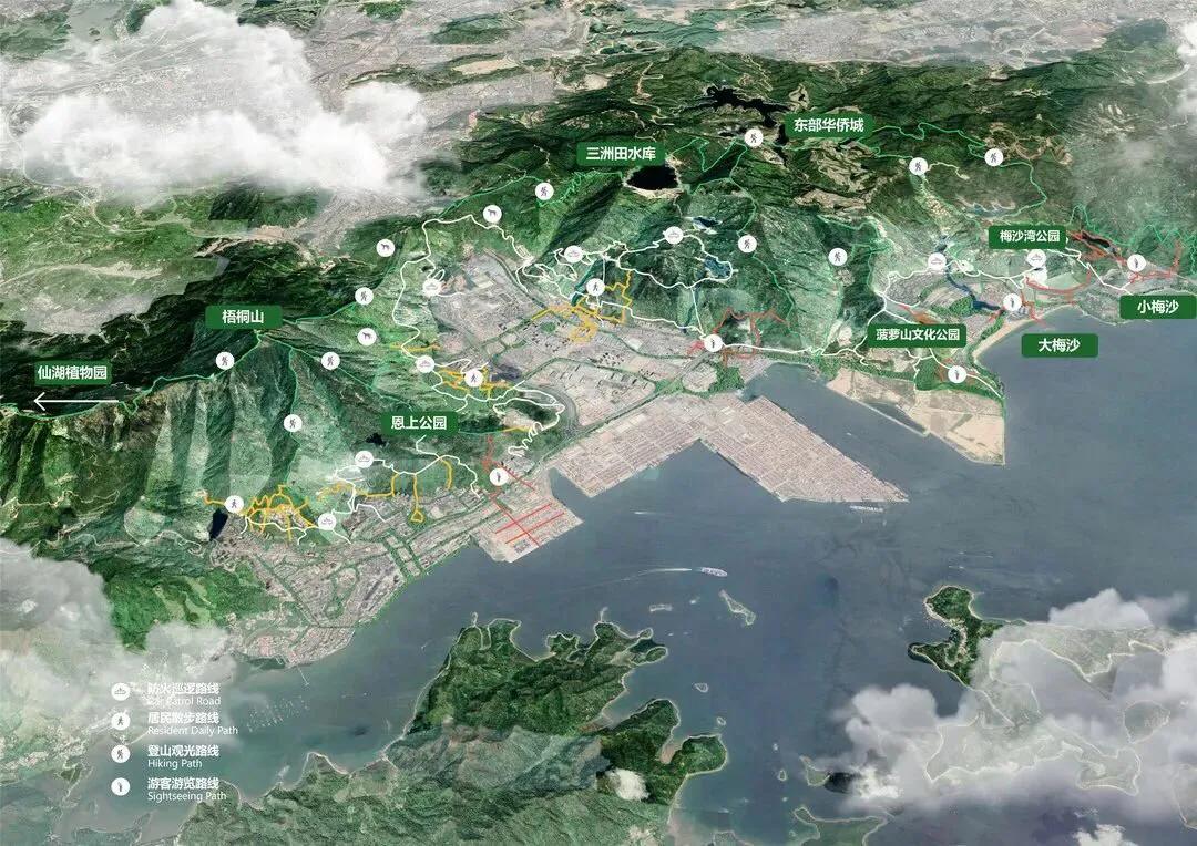 深圳海边最好的公园,深圳有几个靠海的公园