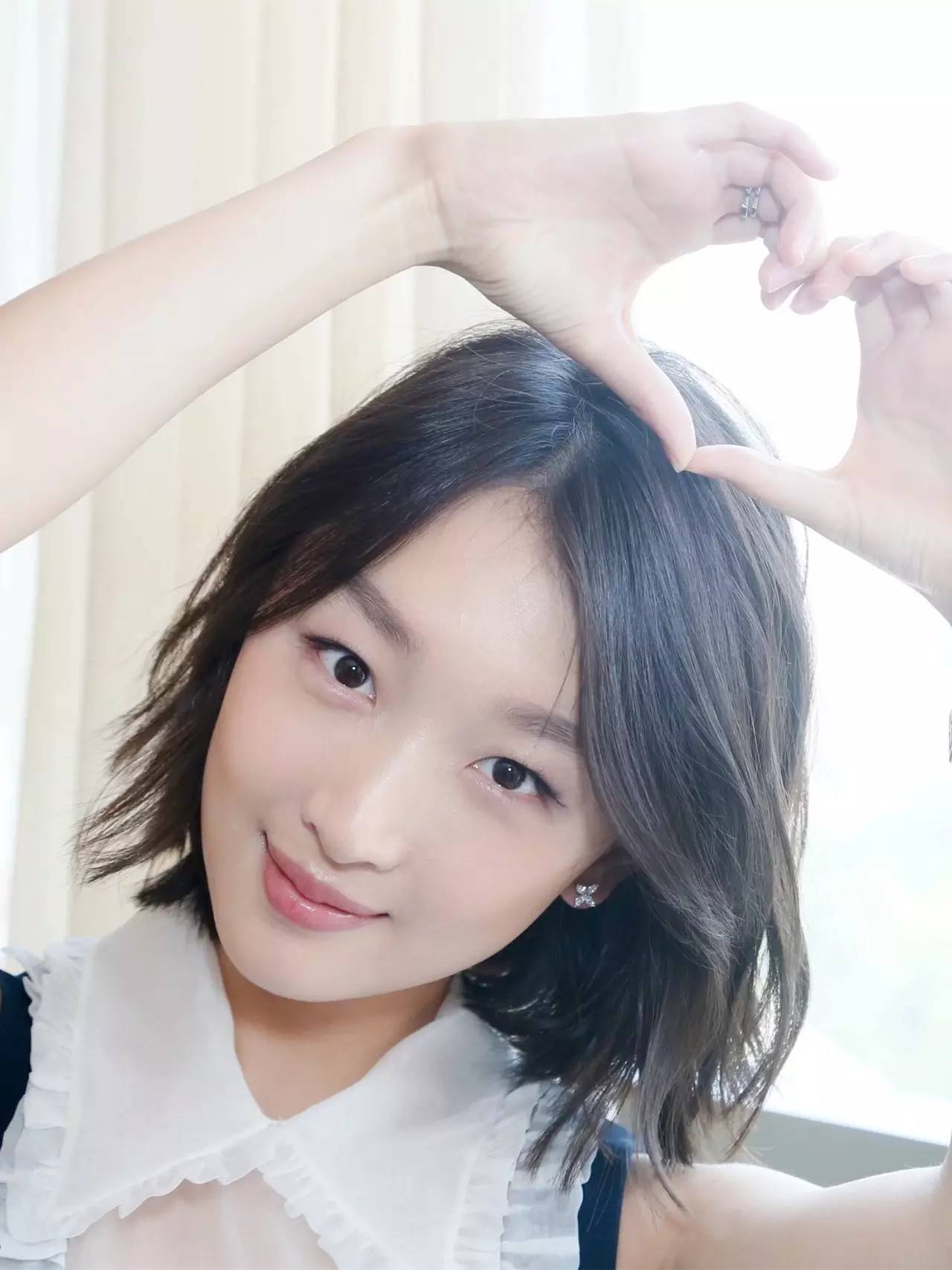 圆脸适合的短发显脸小发型图片,圆脸显脸小发型女短发